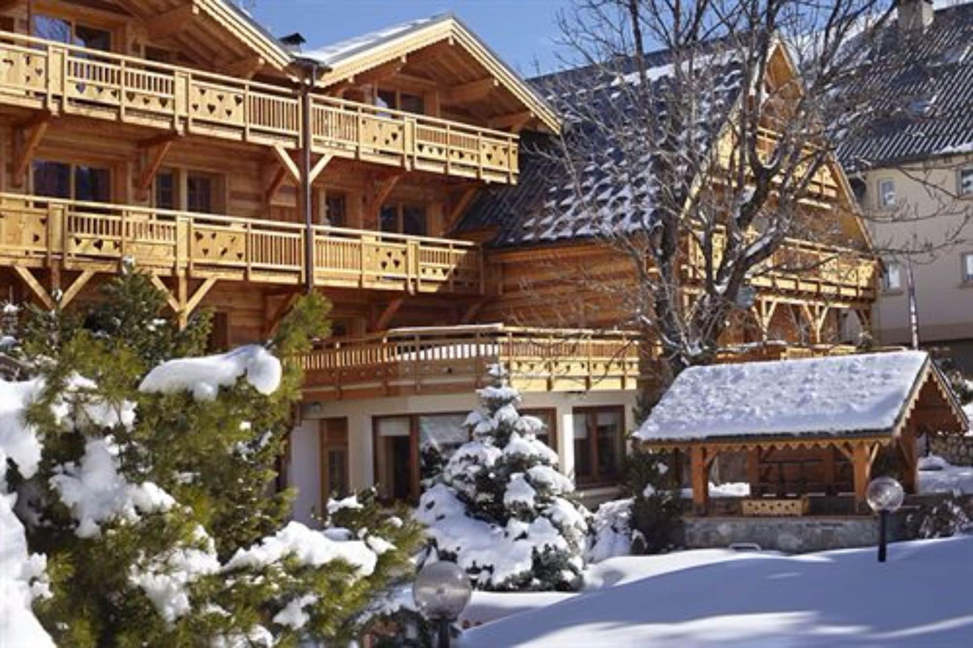 Hotel Chalet Mounier Les Deux Alpes Dış mekan fotoğraf