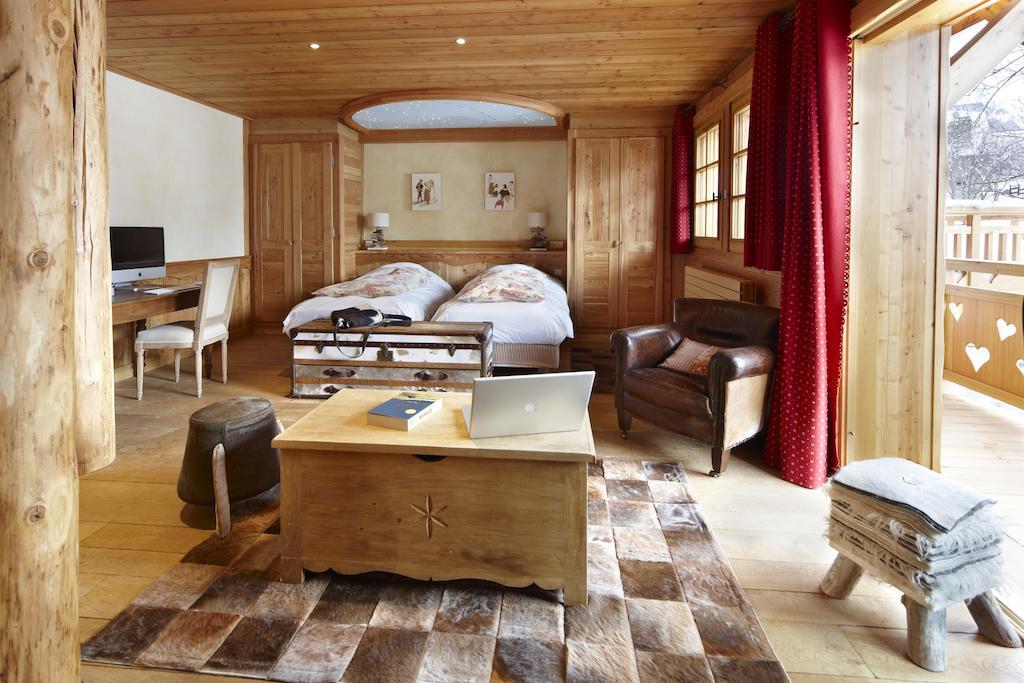 Hotel Chalet Mounier Les Deux Alpes Oda fotoğraf