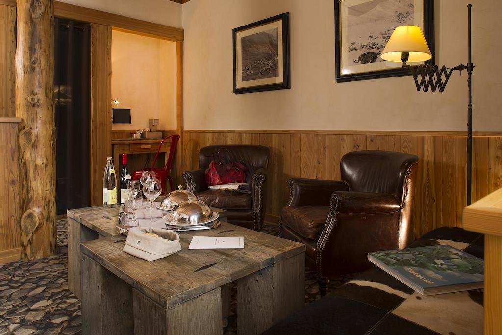 Hotel Chalet Mounier Les Deux Alpes Oda fotoğraf